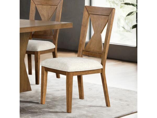 Johannes Side Chair (2/CTN) Chairs & Benches Brown
