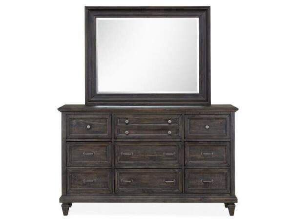 Calistoga Landscape Mirror Bedroom Mirrors Brown