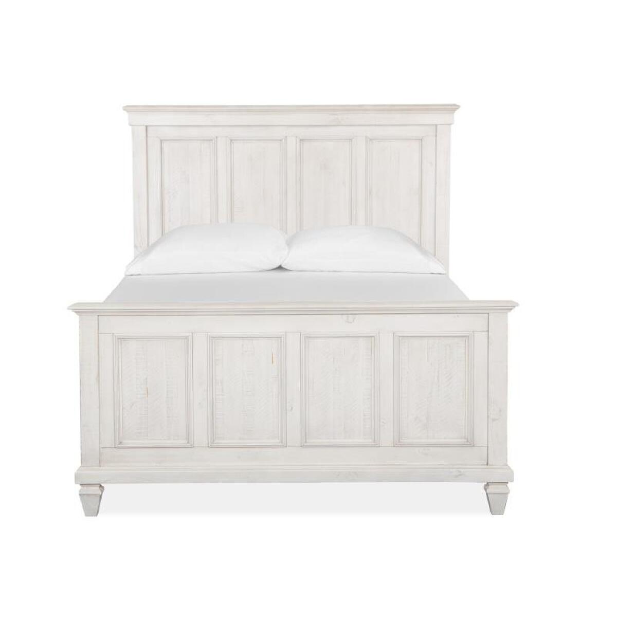 Newport Wood Queen Panel Bed Footboard SU - Image 2