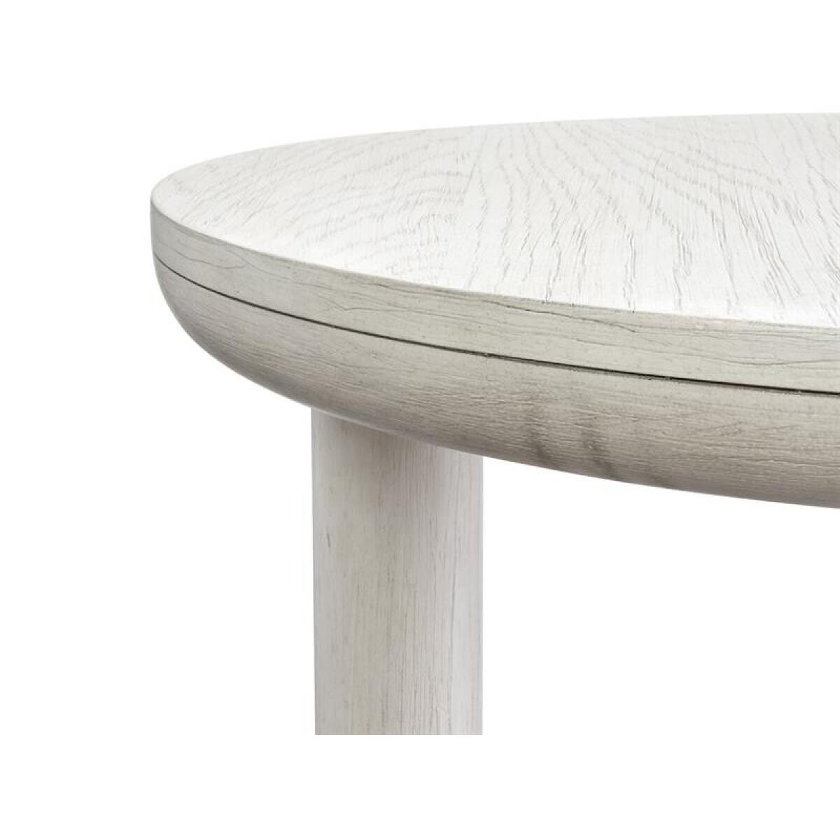Sunset Cove - White Round End Table - Image 5