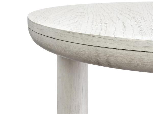 Sunset Cove - White Round End Table - Image 5