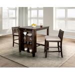 Lescles 3 Pc Counter Ht Set (1 Table + 2 Chairs) - Image 3