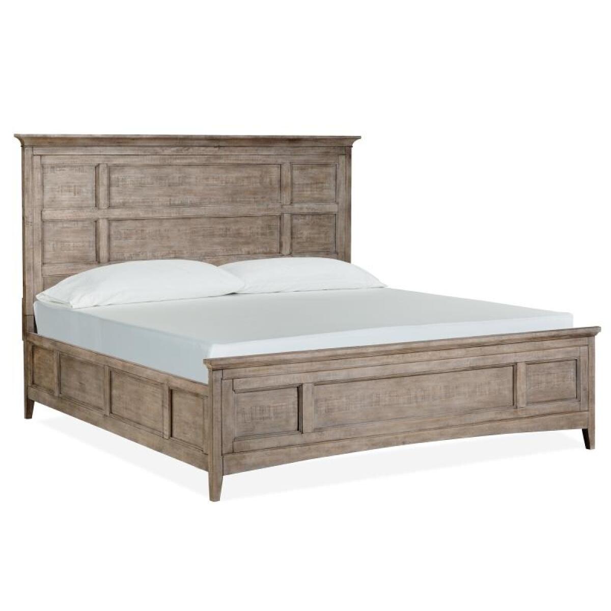 Paxton B4805-54 Complete Queen Panel Bed with Regular Rails - Image 4