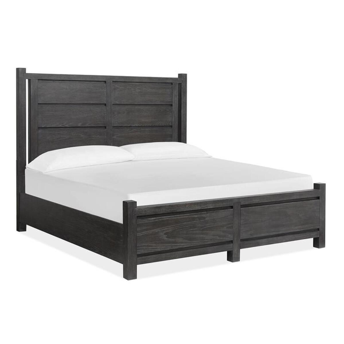Plum B5990-64 Complete King Panel Bed - Image 3
