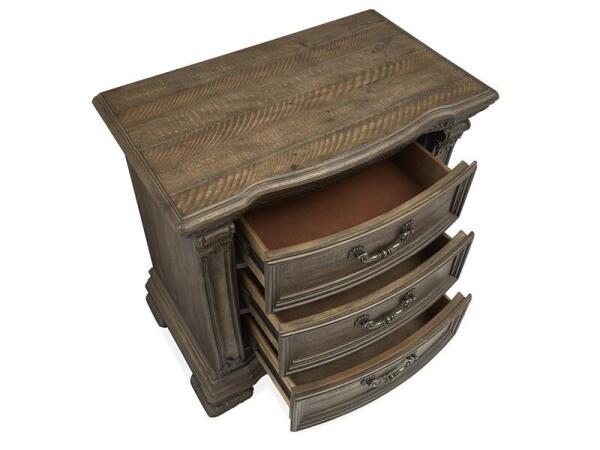 Durango Drawer Nightstand Nightstands Brown 19