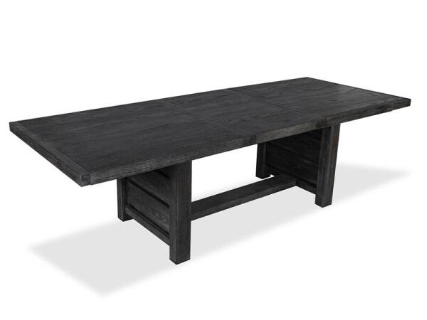 Plum Creek - Black Trestle Dining Table - Image 3