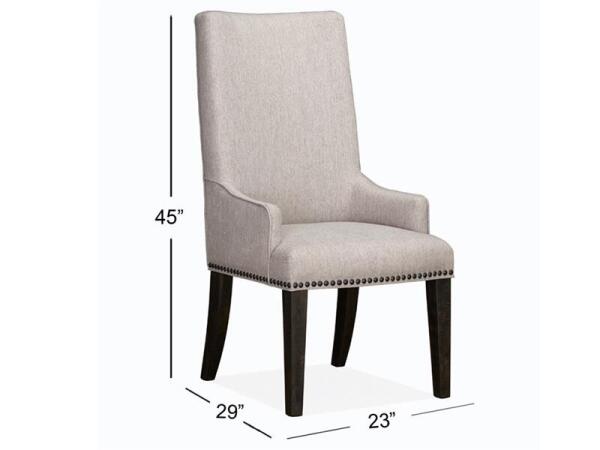 Bellamy D4796-63 Upholstered Host Side Chair (2/ctn) - Image 4
