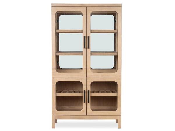 Somerset Buffet Curio Dining Storage Brown