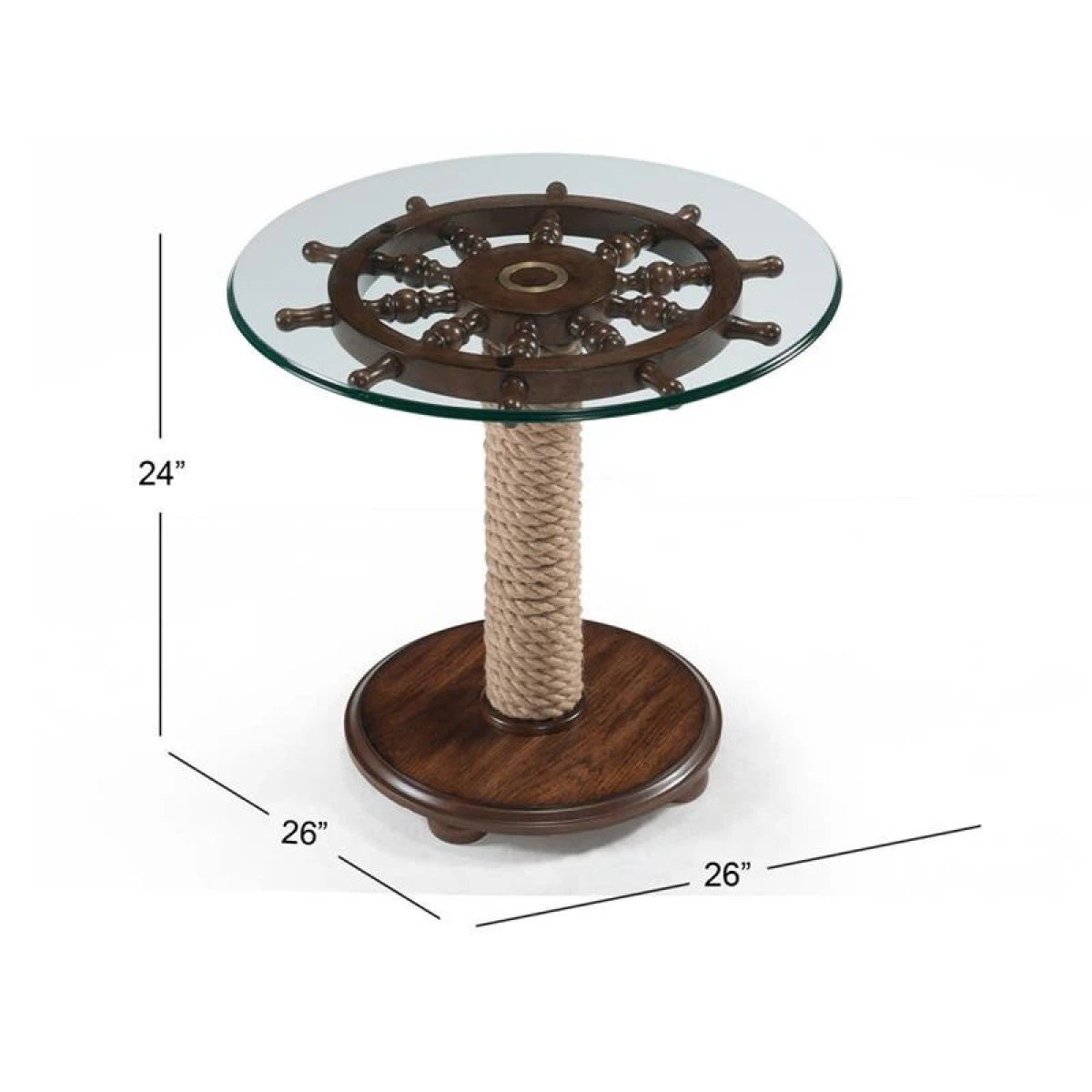 Beaufort T2214-35 Round Accent End Table - Image 2