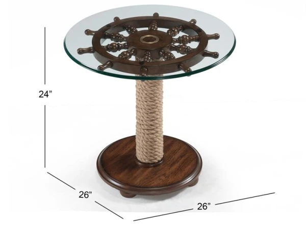 Beaufort T2214-35 Round Accent End Table - Image 2