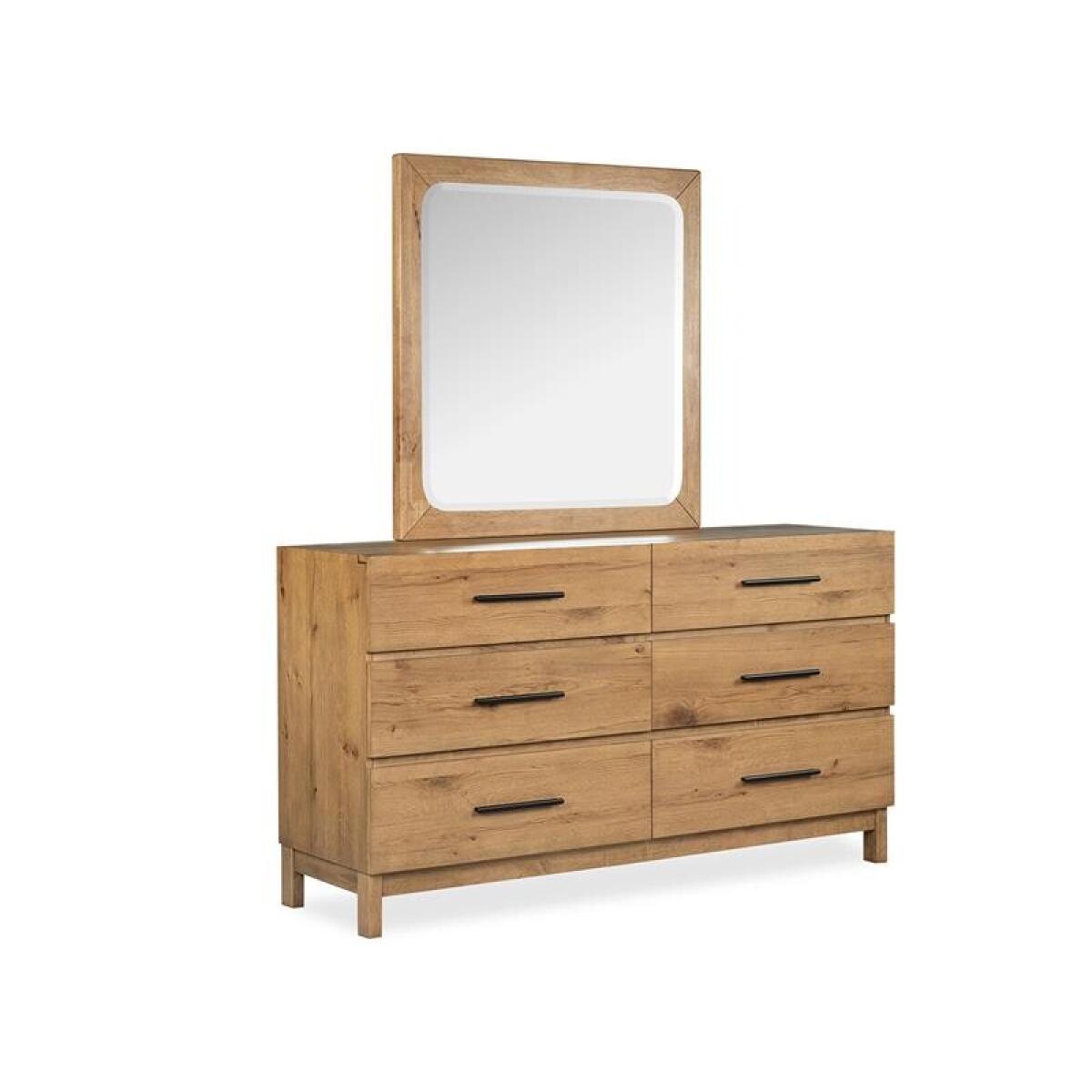 Davenport Double Drawer Dresser Dressers Brown 9