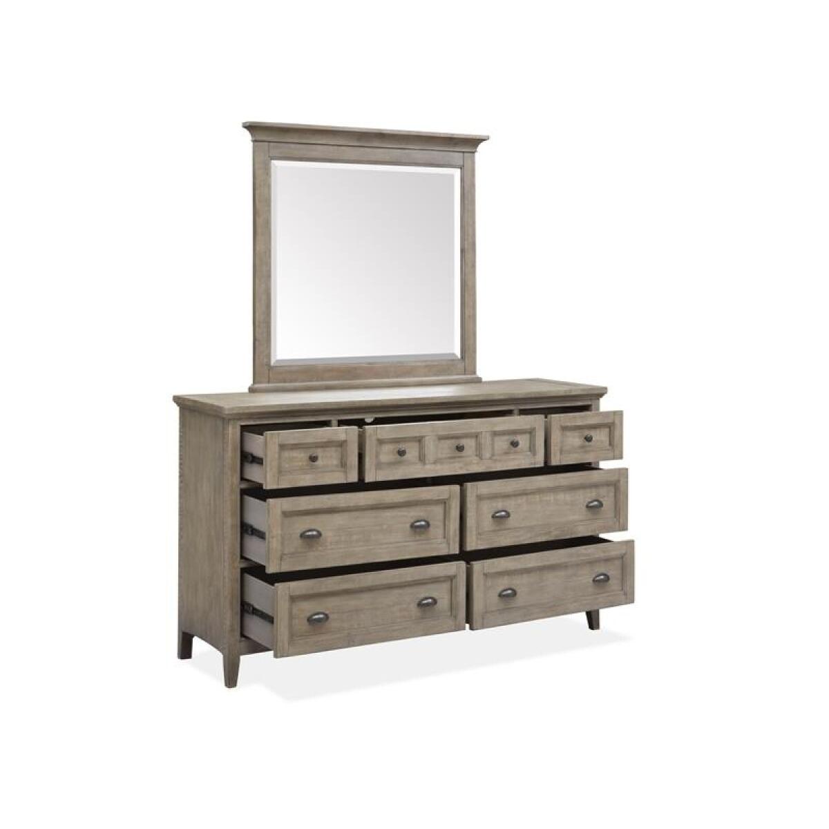 Paxton Place Landscape Mirror Bedroom Mirrors Brown 6