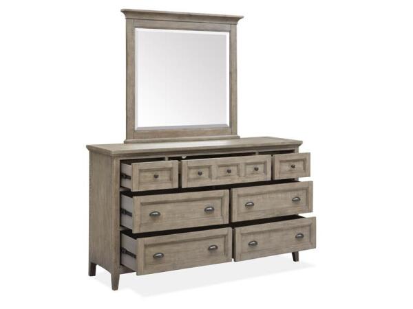 Paxton Place Landscape Mirror Bedroom Mirrors Brown 13