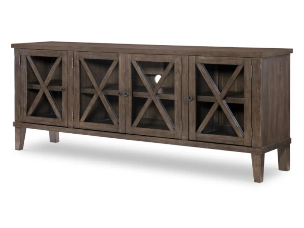 Media Console Entertainment Stands Brown