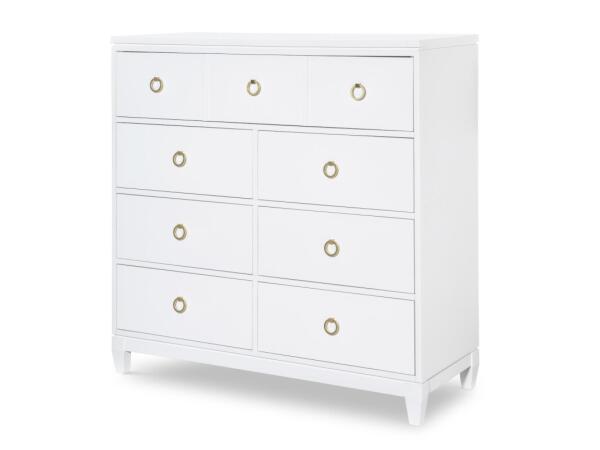 Bureau White Finish Chests Chests