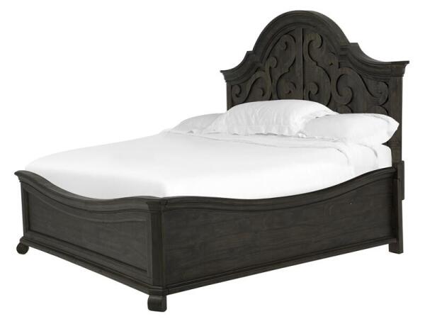 Bellamy Complete Cal.King Shaped Panel Bed Beds Beds 10