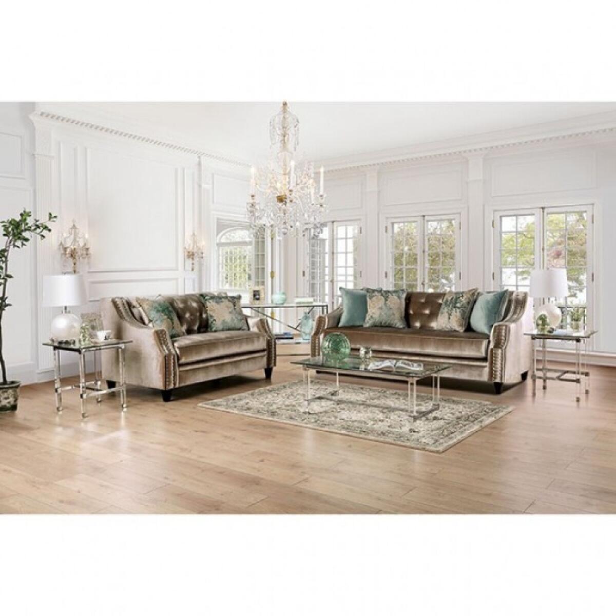 Elicia Sofa Sofas Champagne/Turquoise 5