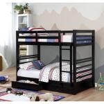 California Twin/Twin Bunk Bed Youth Beds Black 8