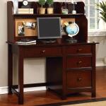 Omnus Hutch Youth Desks Brown 9