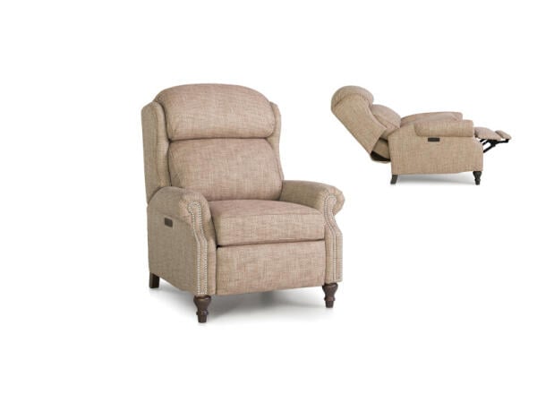 Motorized Reclining Chair 732-38 Recliners Cream