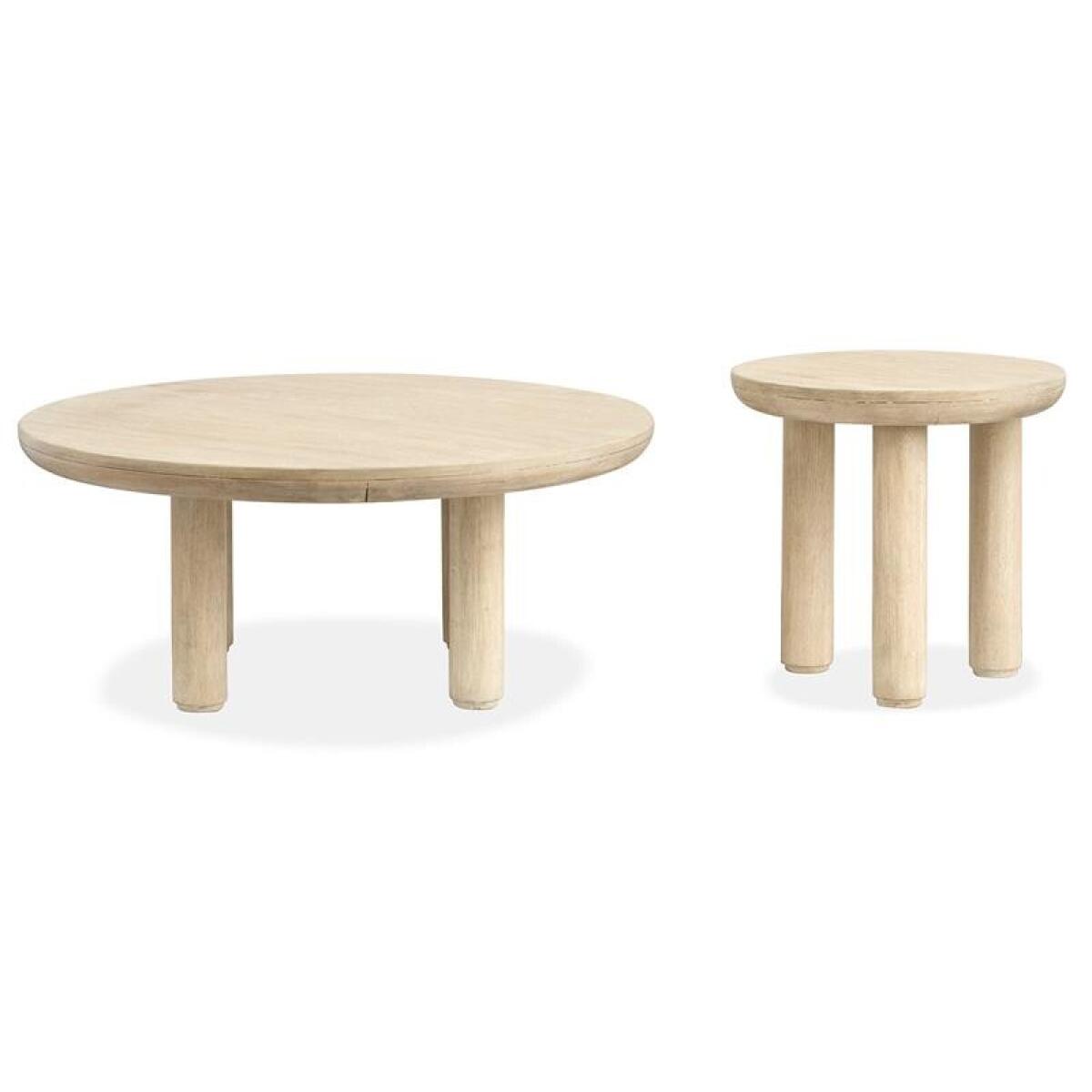 Sunset Cove Nesting Cocktail Table w/Casters - Image 8