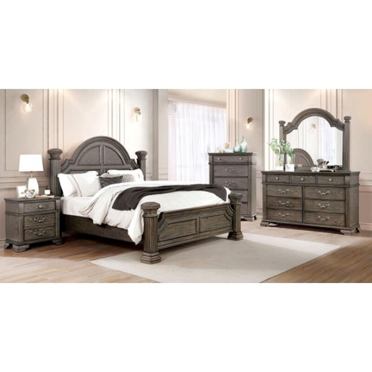 Pamphilos 5 Pc Queen Bedroom Set - Image 3