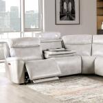Edmondus Power Sectional Sectionals Brown