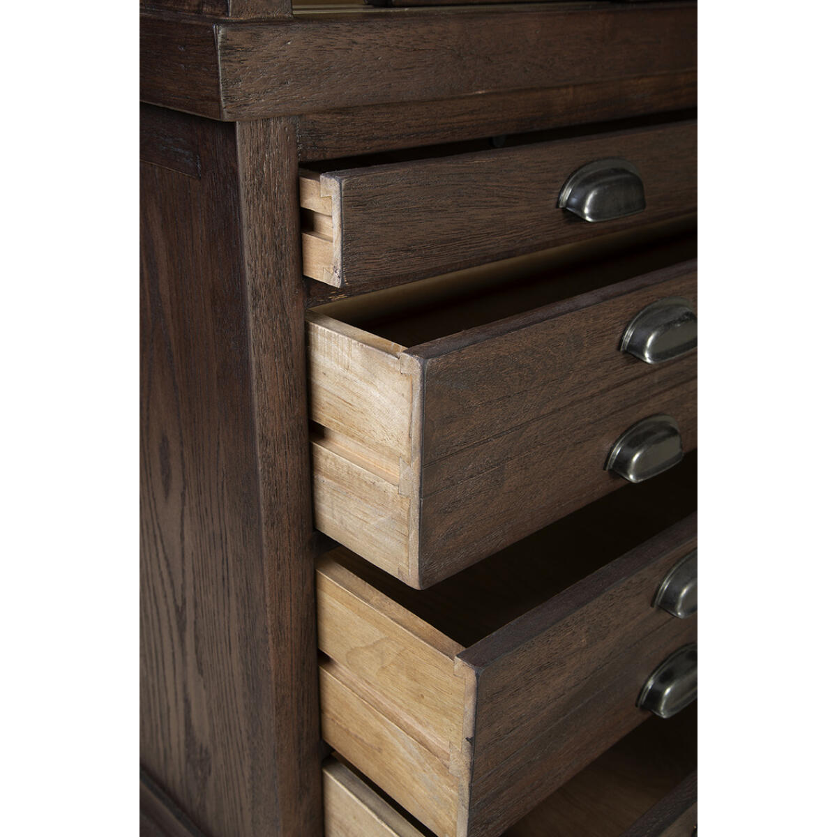 Brown Single Balmoral Cabinet - Image 5