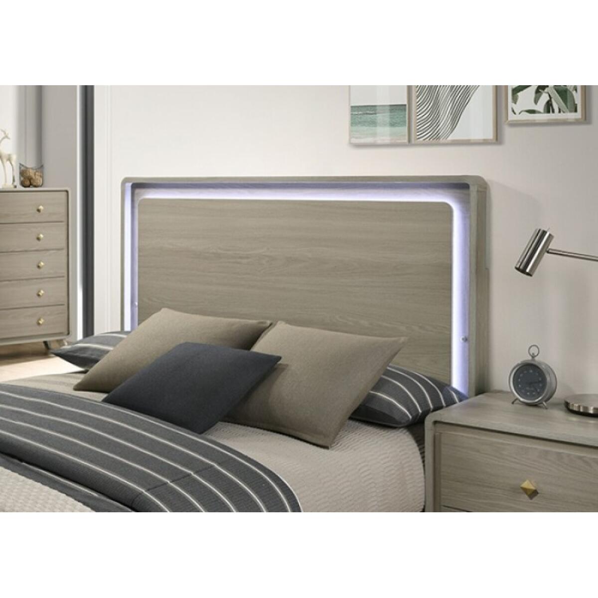 Rainier 5 Pc Queen Bedroom Set (Panel HB) - Image 5