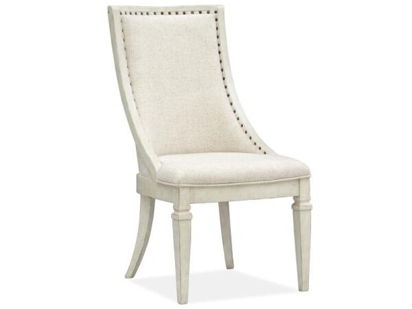 Newport Dining Arm Chair w/Upholstered Seat & Back (2/ctn)