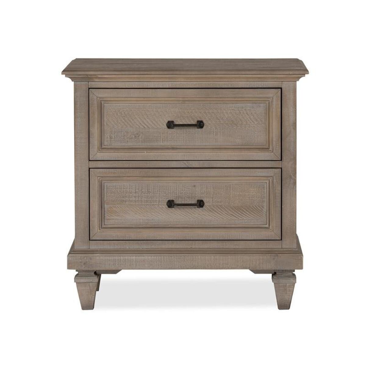 Lancaster Drawer Nightstand Nightstands Brown 4