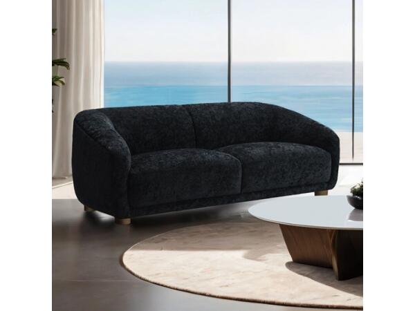 Kolvere Loveseat Loveseats Black