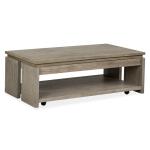 Conrad Rect. Lift Top Storage Cocktail Table w/Casters