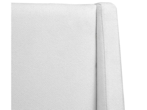 Lindon Complete Queen White Upholstered Island Bed - Image 4