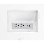 Nightstand 2 Drawer - Image 4