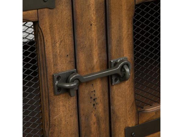 Chesterfield Lift Top Storage Cocktail Table w/Casters - Image 9