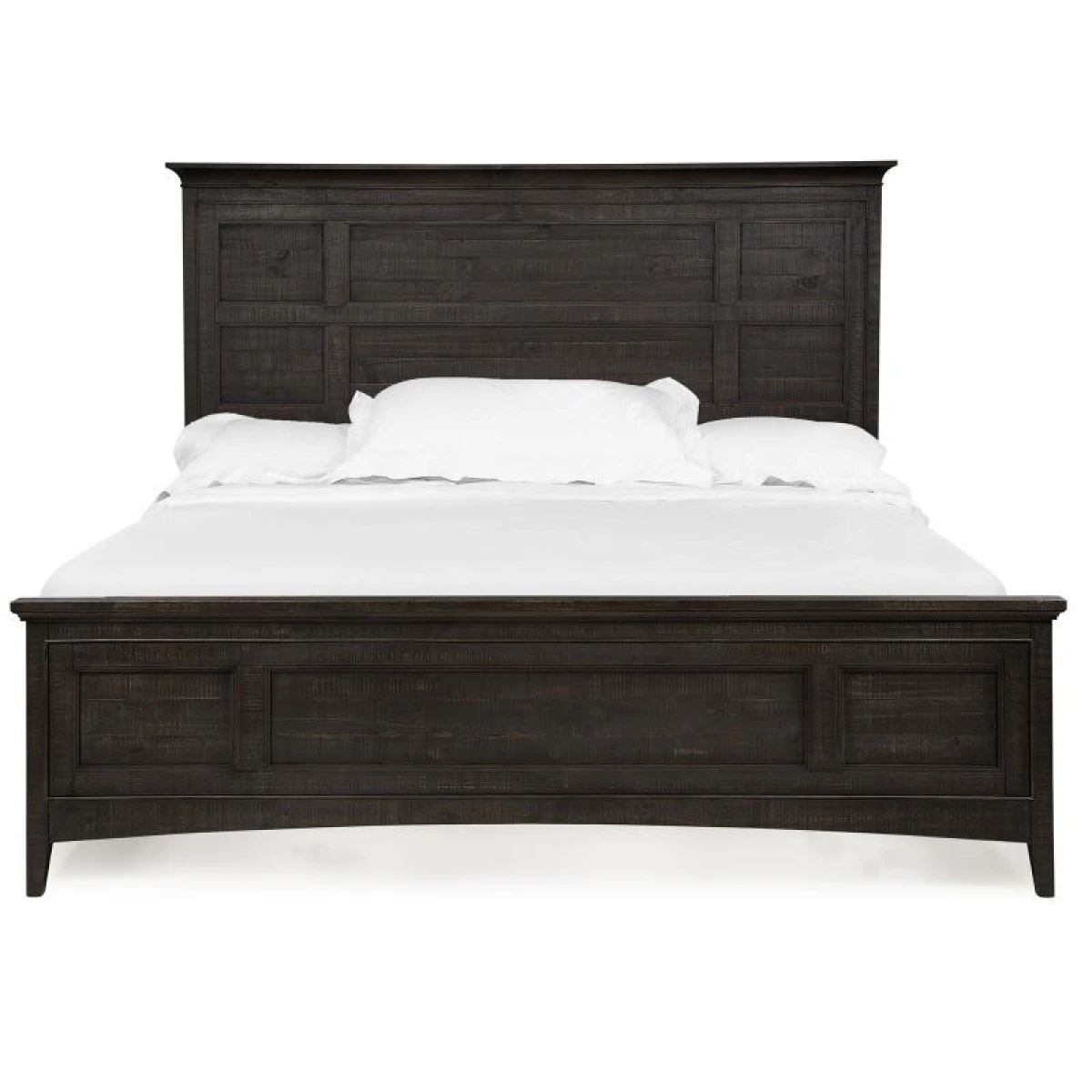 Westley Falls Complete Queen Panel Bed with Storage Rails Beds Beds 4