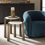 Claridge Nesting Tables, S/2