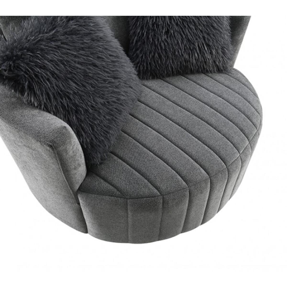 Hoople Channel Tufted Swivel Chair - Image 10