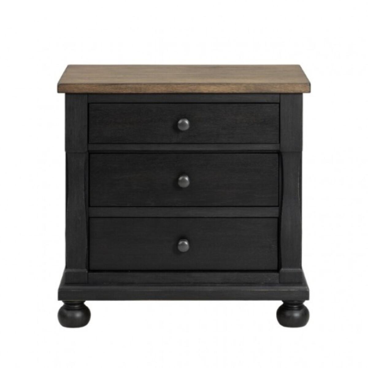 Neue Mills 3-Drawer Nightstand - Image 11