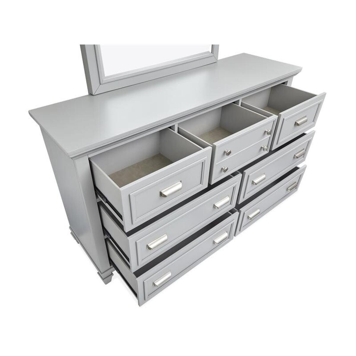 Charleston Drawer Dresser – Grey Dressers Dressers 8