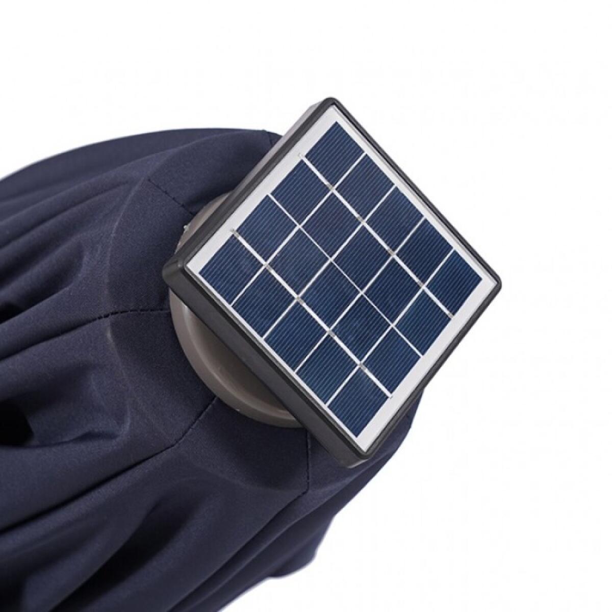 Nuti 10 Ft Round Umbrella w/ LED Light + 37" Large Base - Image 8