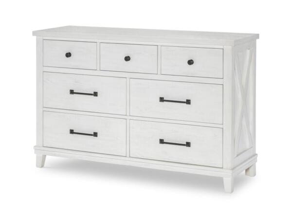 Dresser White Finish Youth Dressers Aged White