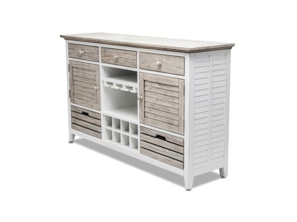 Islamorada Sideboard With Wine Rack Dining Storage Dining Storage