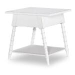 Splayed Bobbin Leg 1 Drw End Table - Image 3