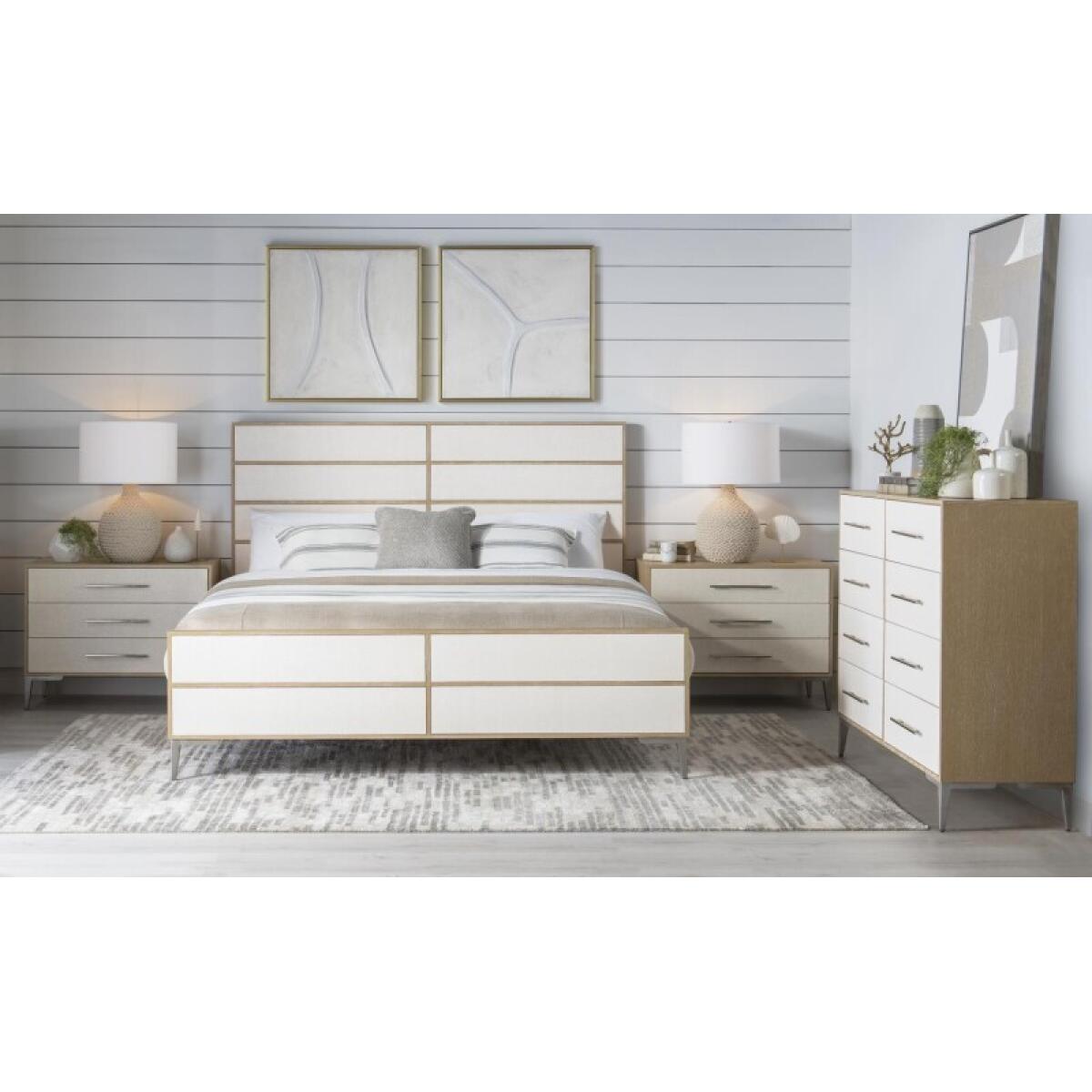 Complete Rattan Panel Bed Cal King 6/0 - Image 5