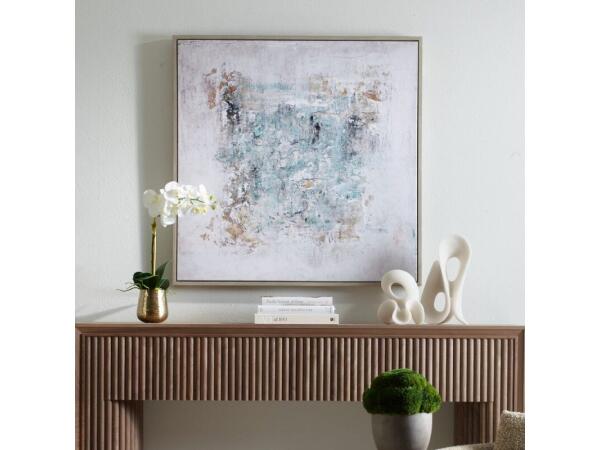 Find Me Here Framed Canvas Art Art