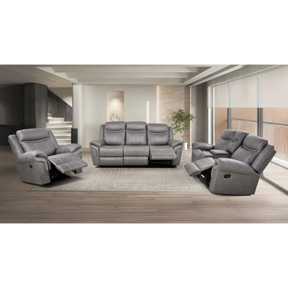 Agata Glider Recliner Loveseat - Image 2