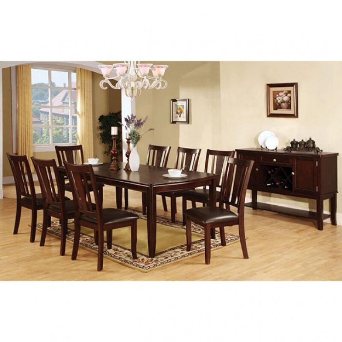 Edgewood Side Chair (2/Box) Chairs & Benches Brown 5