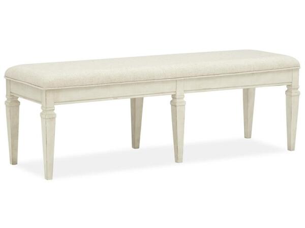 Newport Bench w/Upholstered Seat - Image 4